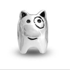 Bullseye dog pandora charm